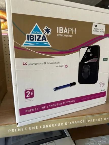 Régulateur automatique de pH IBIZA IBAPH – jusqu’à 160 m³ – NEUF