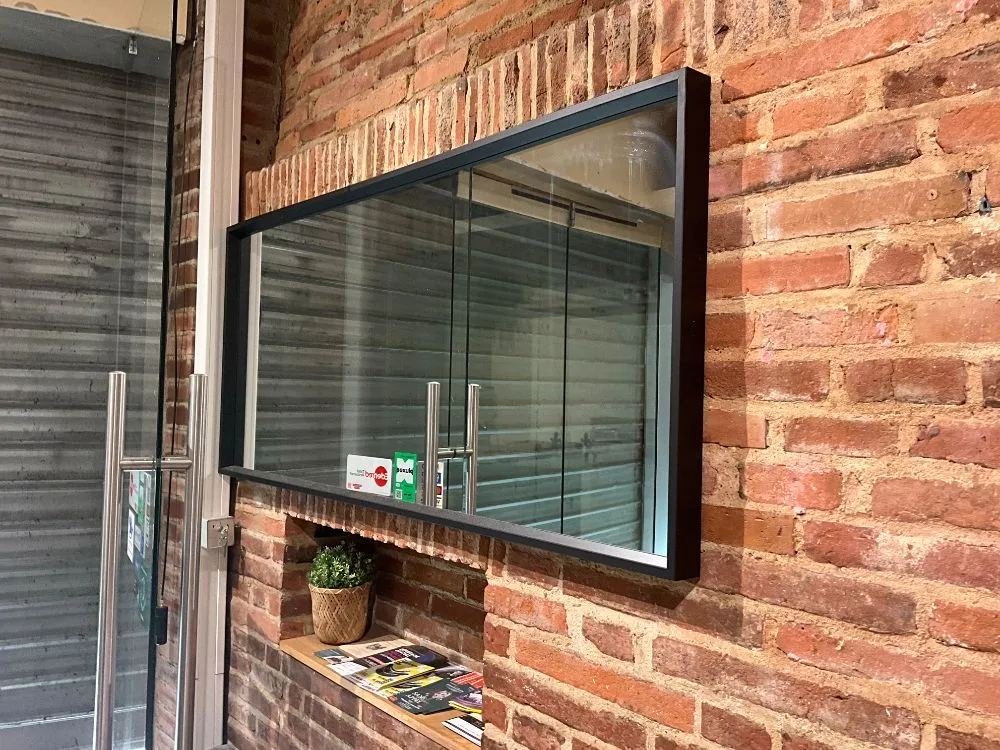 Miroir mural IKEA NISSEDAL – Noir – 150 × 65 cm