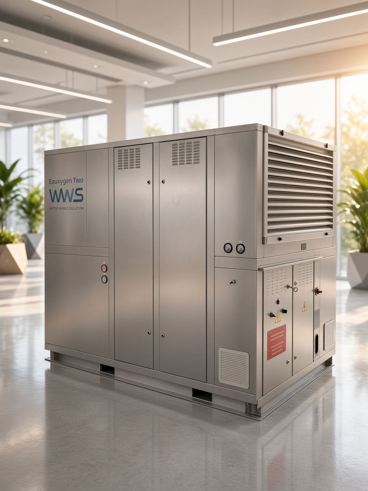 Machine industrielle Eauxygen Two WWS – Générateur d’eau potable à partir de l’air