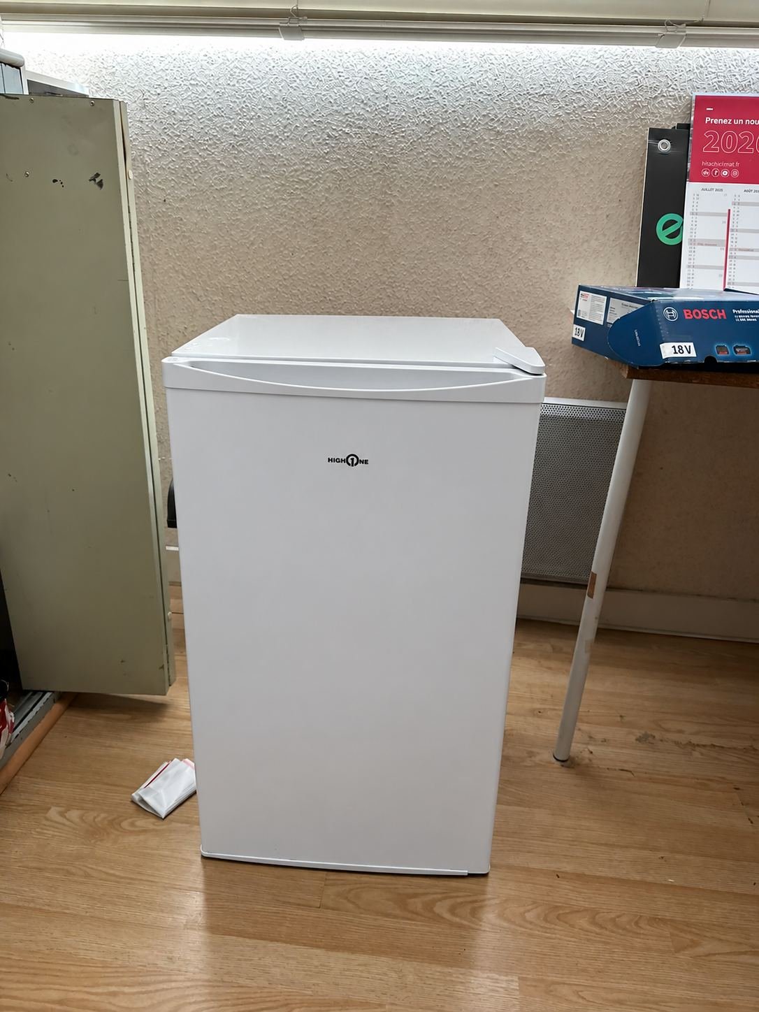 Réfrigérateur HIGH ONE – Blanc – Format compact