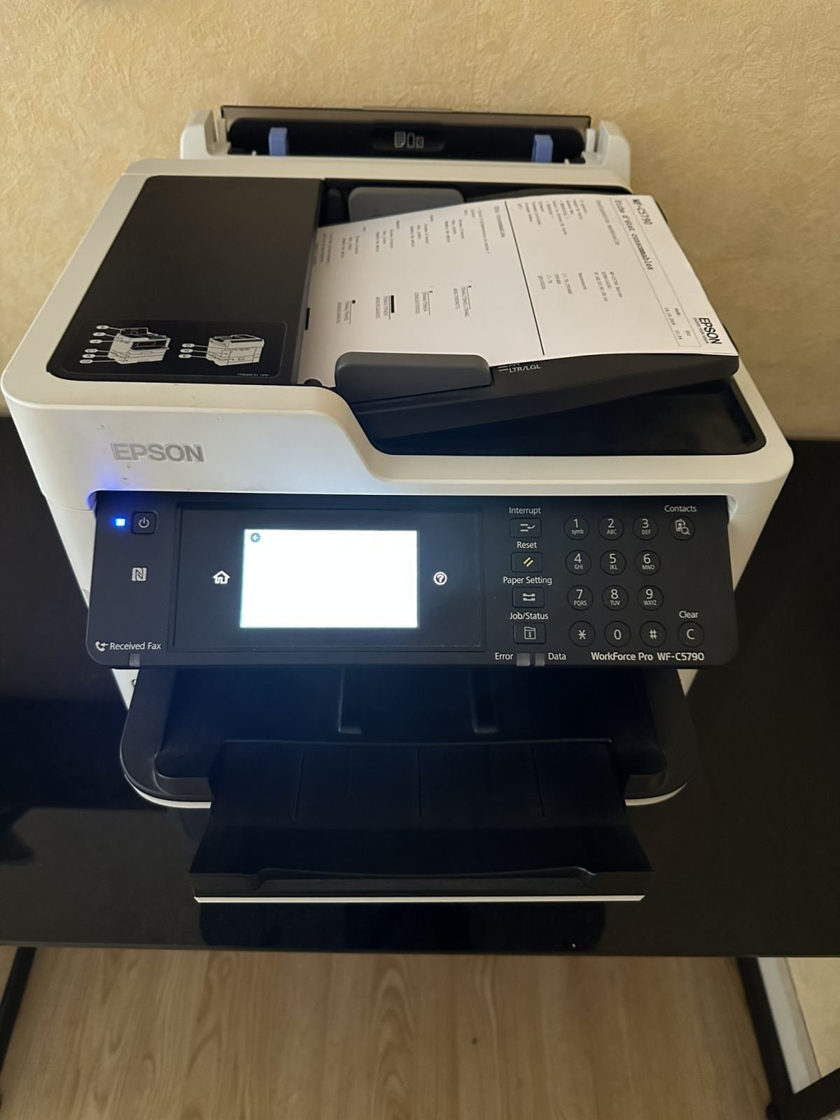 Imprimante professionnelle EPSON WorkForce Pro WF-C5790 – Multifonction couleur A4
