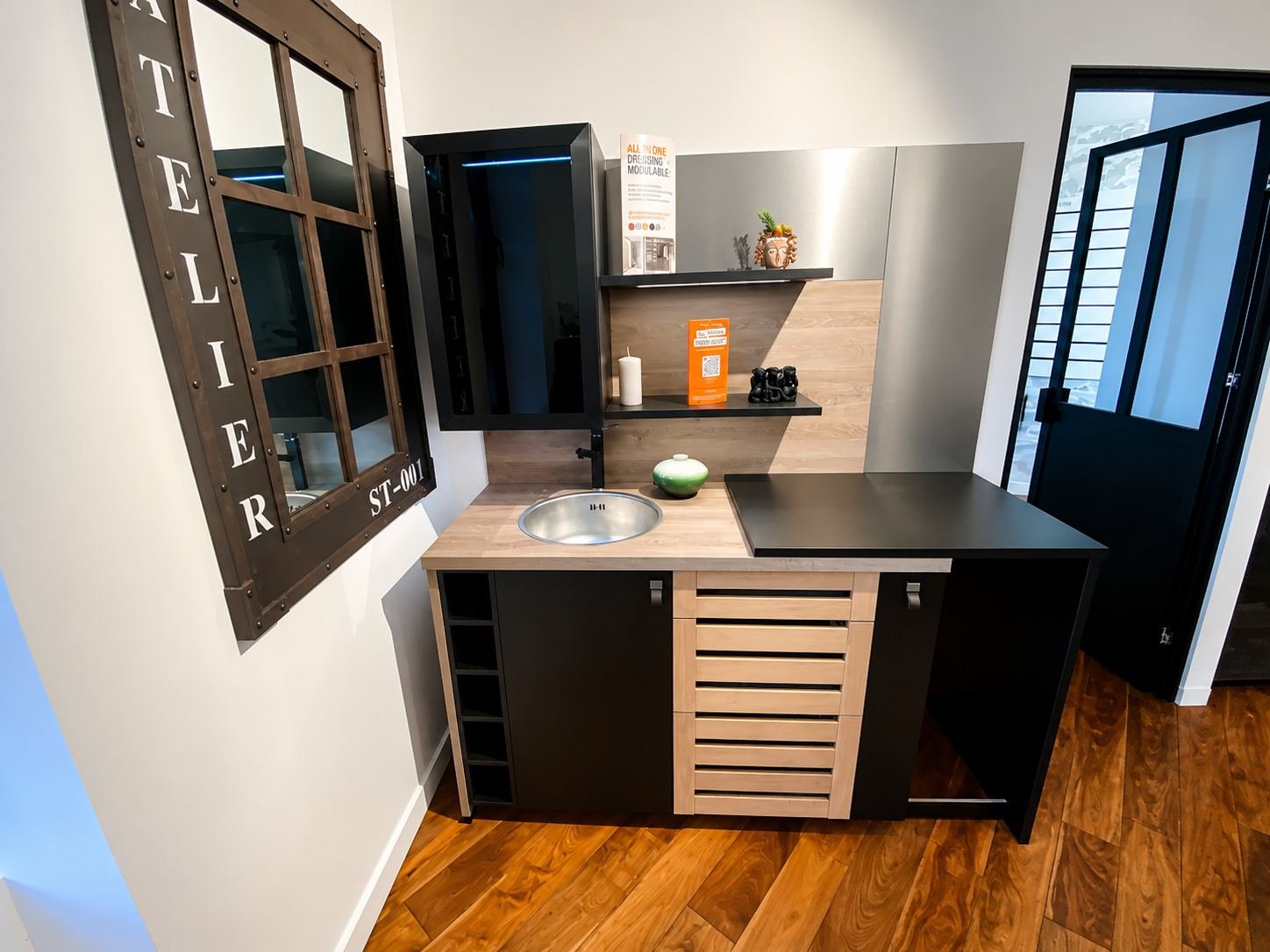 Cuisine neuve pour studio