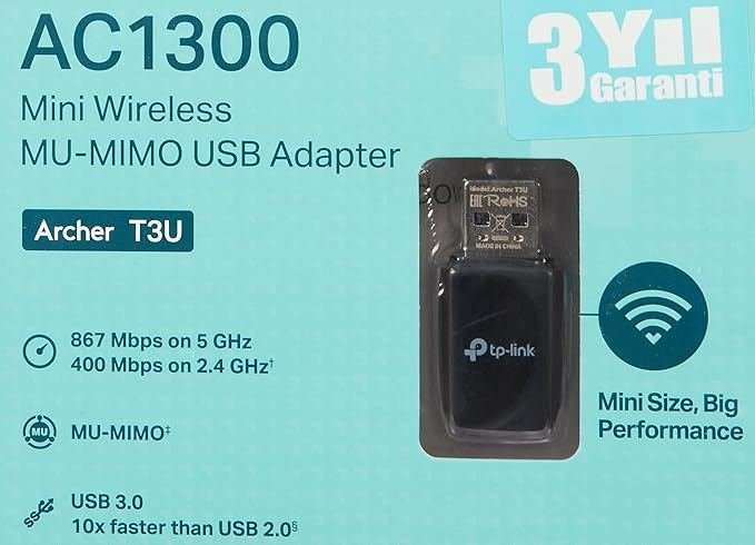 lot de 2 - TP-Link Clé WiFi Puissante AC1300