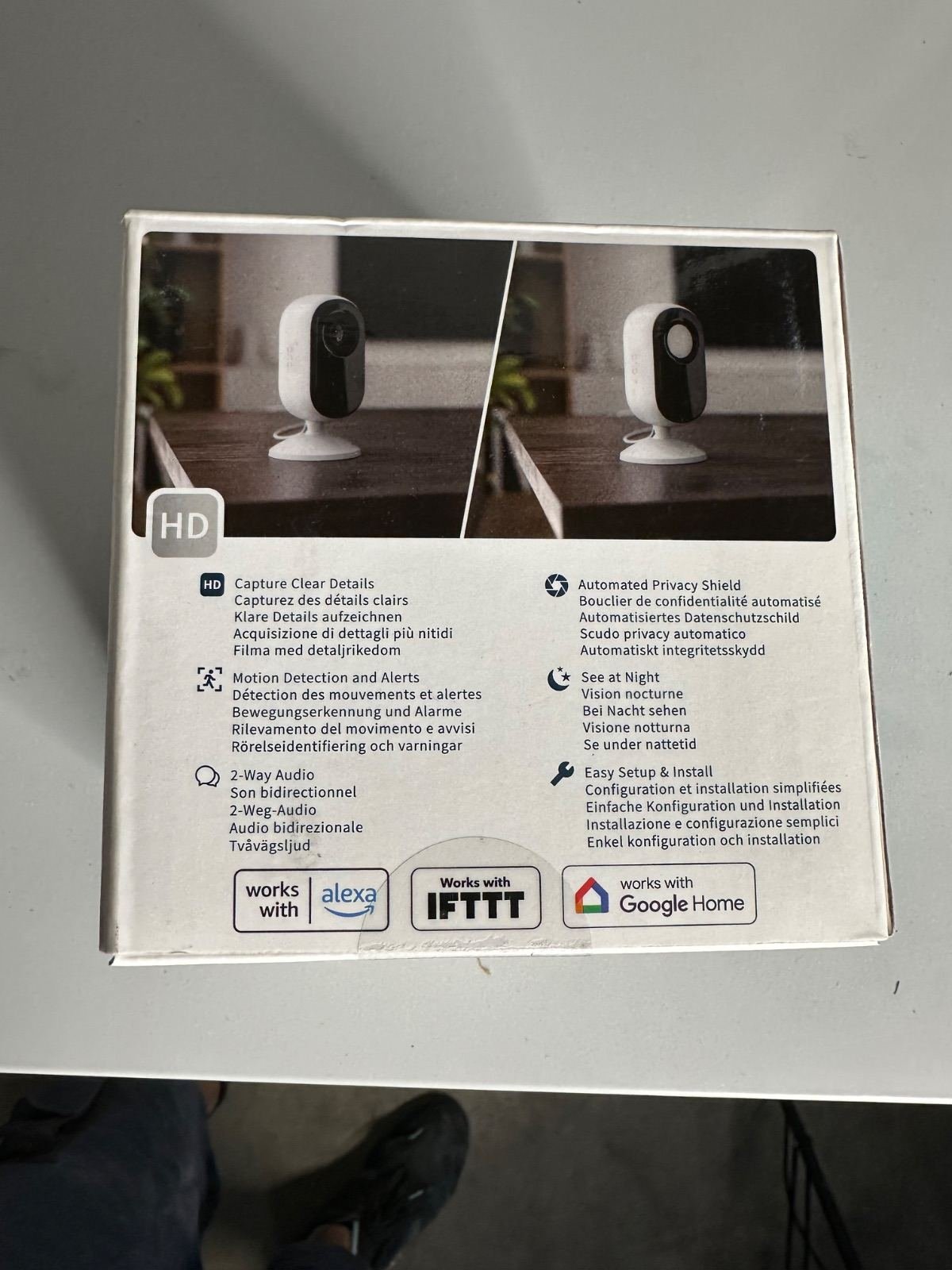 Camera Arlo Essential Indoor Camera 2e génération