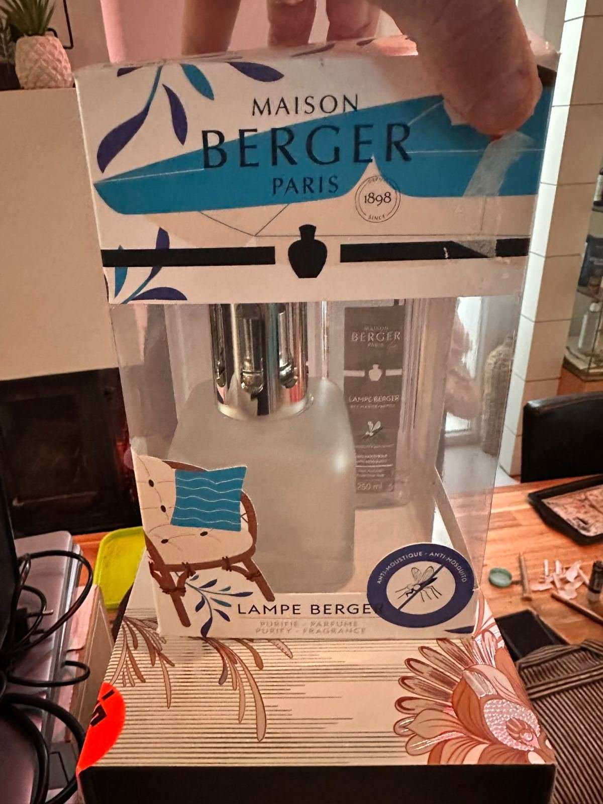 Coffret Lampe Berger Maison Berger Paris anti-moustique