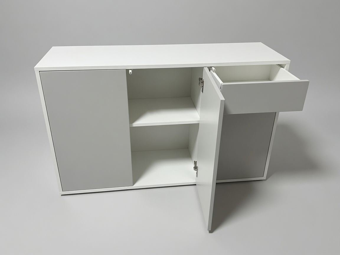 Lot de meubles bas de bureau