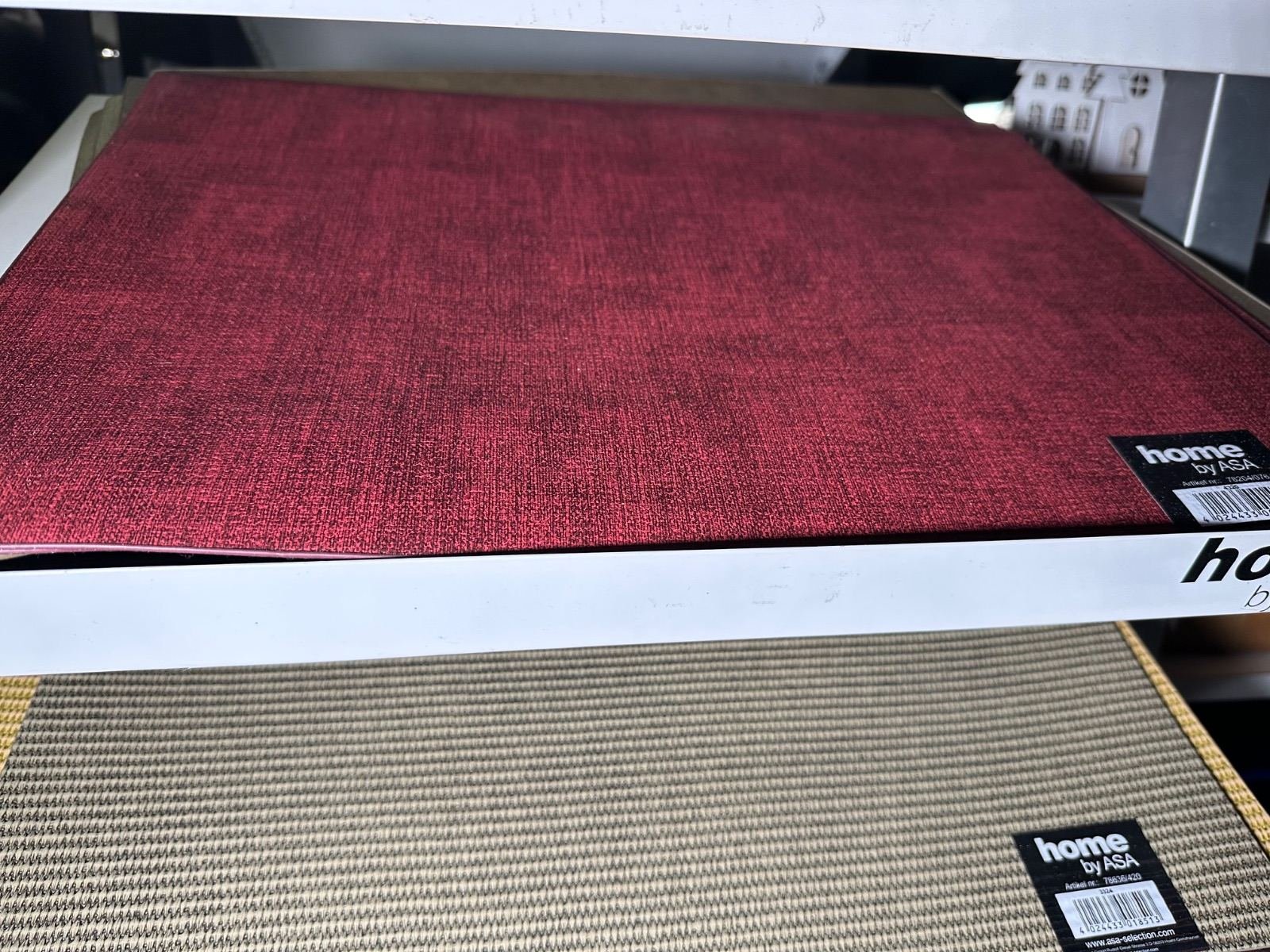 🧺 Sets de table Home by ASA – neufs / plusieurs coloris disponibles
