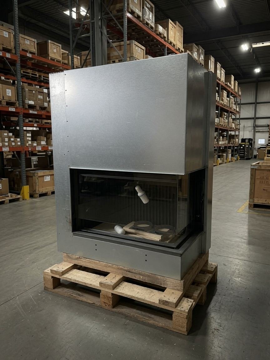Foyer à bois Kalfire W90/47 CR Design 12.7 KW – Neuf